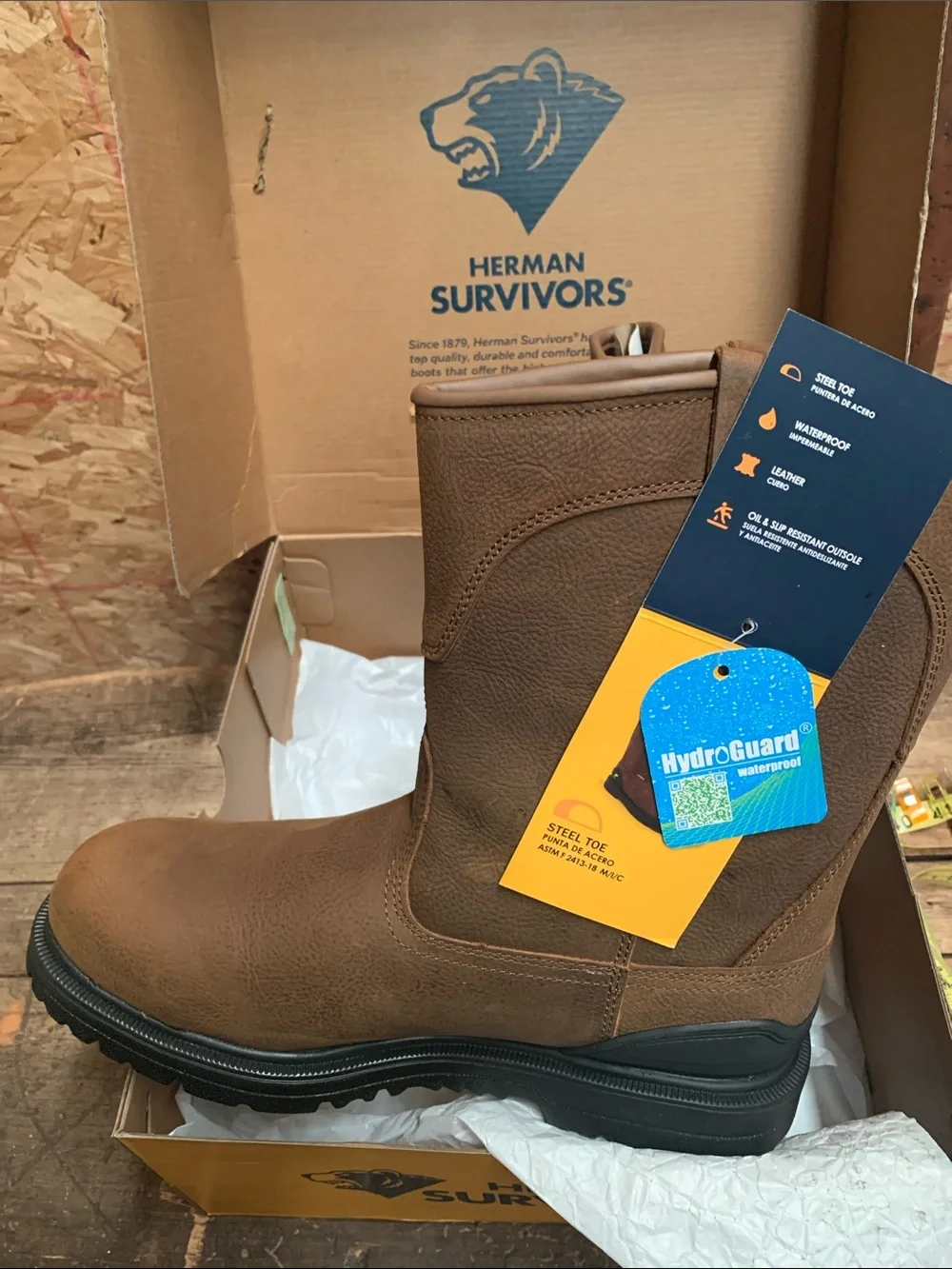 Boots NWT Herman Survivers